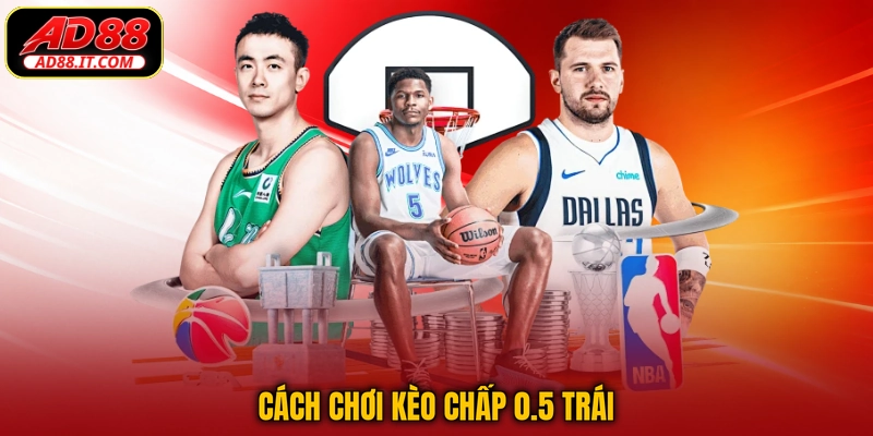 Cách chơi kèo chấp 0.5 trái