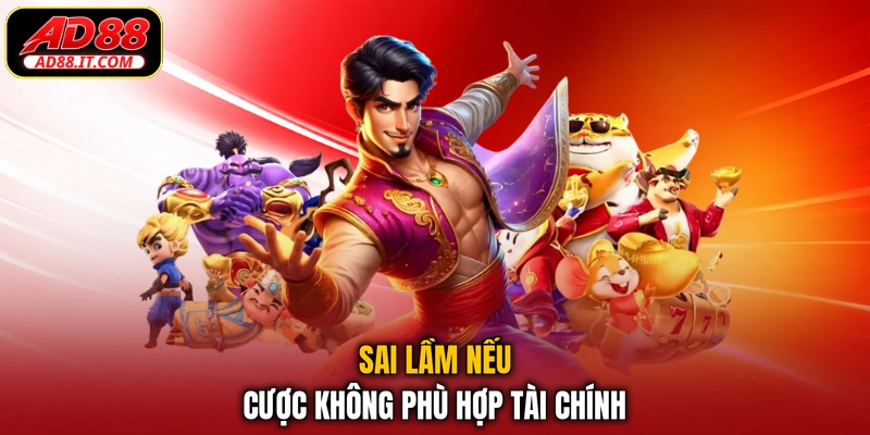 Sai lầm nếu cược không phù hợp tài chính